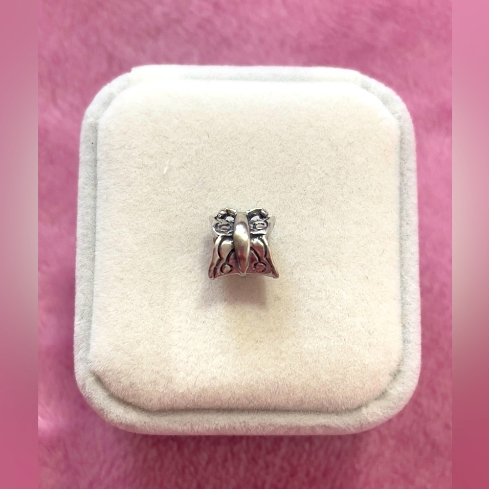 925 Silver Butterfly Charm.
